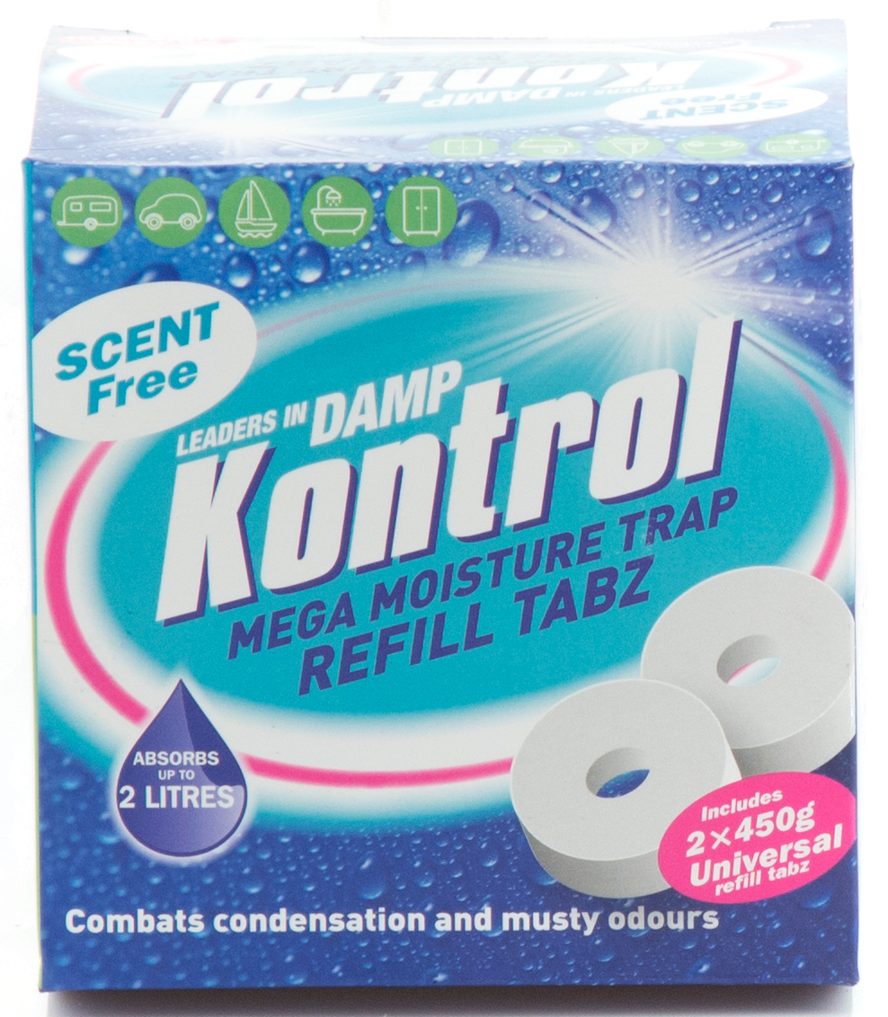 Refill Tabs Set of Two Scent Free 2 Litre Capacity